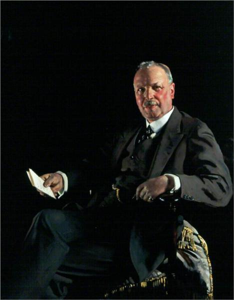 Sir Thomas Jaffrey, Bt, LLD, Chairman of Aberdeen Art Gallery Committee, 1926 - William Orpen