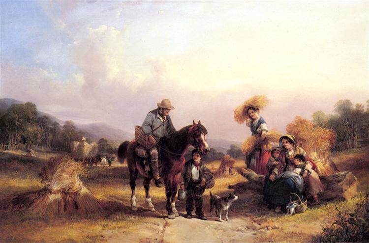 Harvesters Resting - William Shayer
