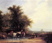 Near The New Forest - William Shayer