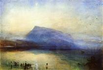 Блакитна Ригі, Фірвальдштетське озеро, схід сонця - Вільям Тернер