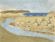 Sandpipers, Alnmouth - Winifred Nicholson