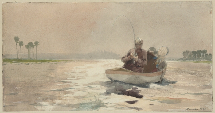 Bass Fishing, Florida - Winslow Homer