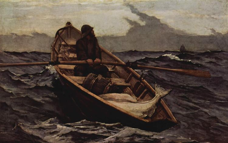 The Fog Warning, 1885 - Winslow Homer