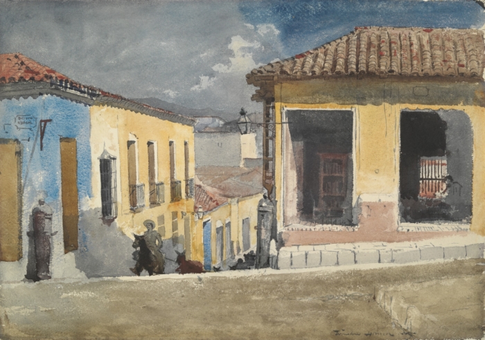 Santiago de Cuba, Street Scene - Winslow Homer
