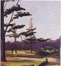 Cedar in the Garden at Breccles - Вінстон Черчилль