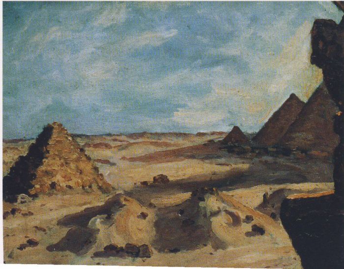 Near the Pyramids, 1921 - Winston Churchill