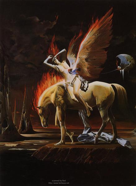 Dream of Pegasus - Wojciech Siudmak