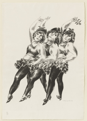 Three Dancers, 1927 - Yasuo Kuniyoshi