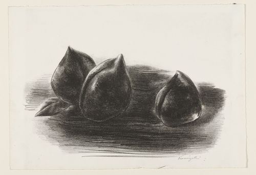 Three Peaches, 1933 - Yasuo Kuniyoshi