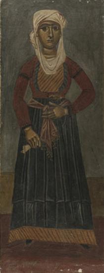 Girl , Psara, Psarianh - Yiannis Tsaroychis