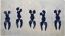 Anthropometry of the blue period - Yves Klein