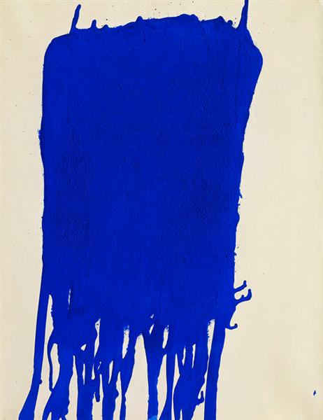 Blue, 1960 - Yves Klein