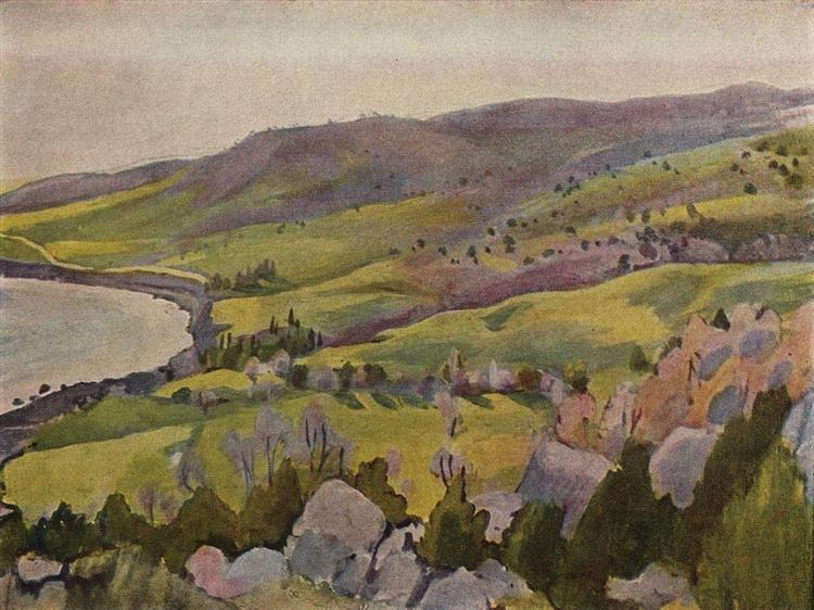 Весна в Крыму, 1914 - Зинаида Серебрякова