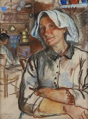The pride of the housewife, 1930 - Zinaïda Serebriakova
