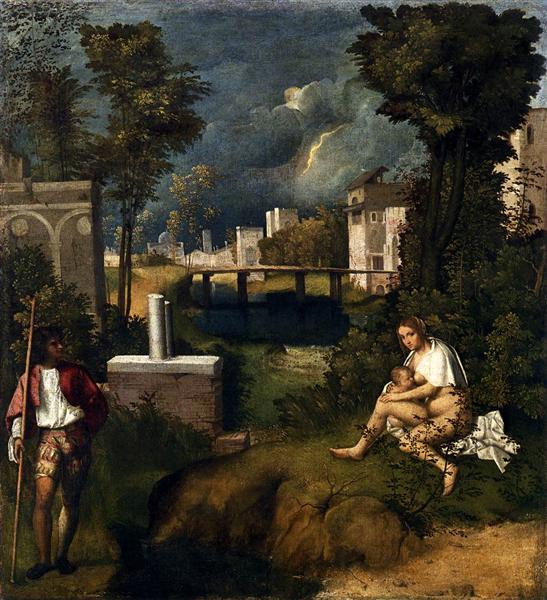 The Tempest, c.1506 - c.1508 - Giorgione - WikiArt.org